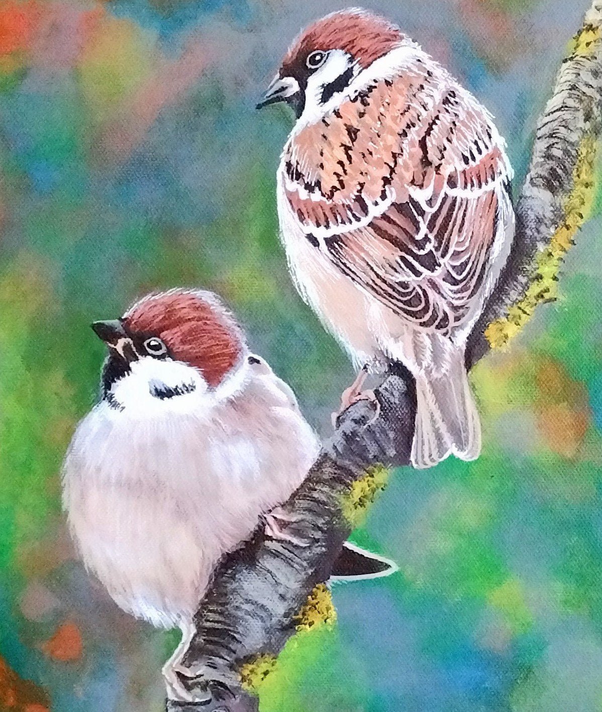 Jill and Jack Sparrow Australia - Original Art - Gold Coast Gallery Of ArtYvonne Wells