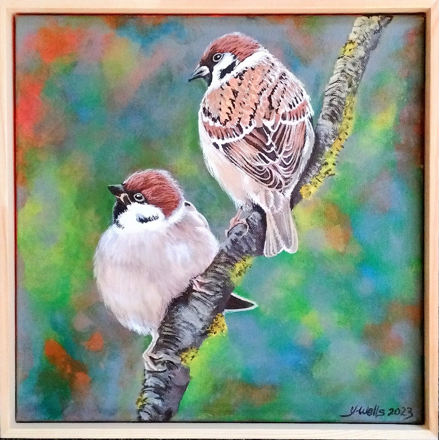 Jill and Jack Sparrow Australia - Original Art - Gold Coast Gallery Of ArtYvonne Wells
