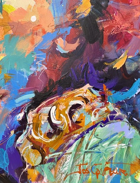 Jimi Hendrix 11 - Original Art - Gold Coast Gallery Of ArtJos Coufreur