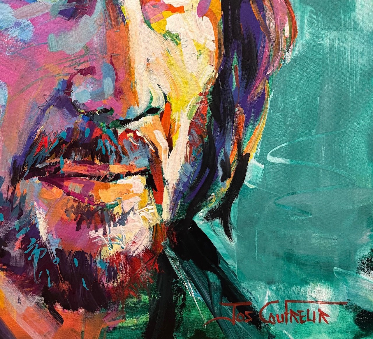 Keanu Reeves - Gold Coast Gallery Of ArtJos Coufreur