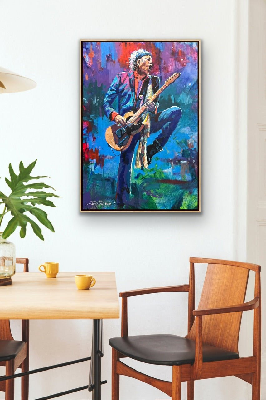 Keith Richards 3 - Original Art - Gold Coast Gallery Of ArtJos Coufreur