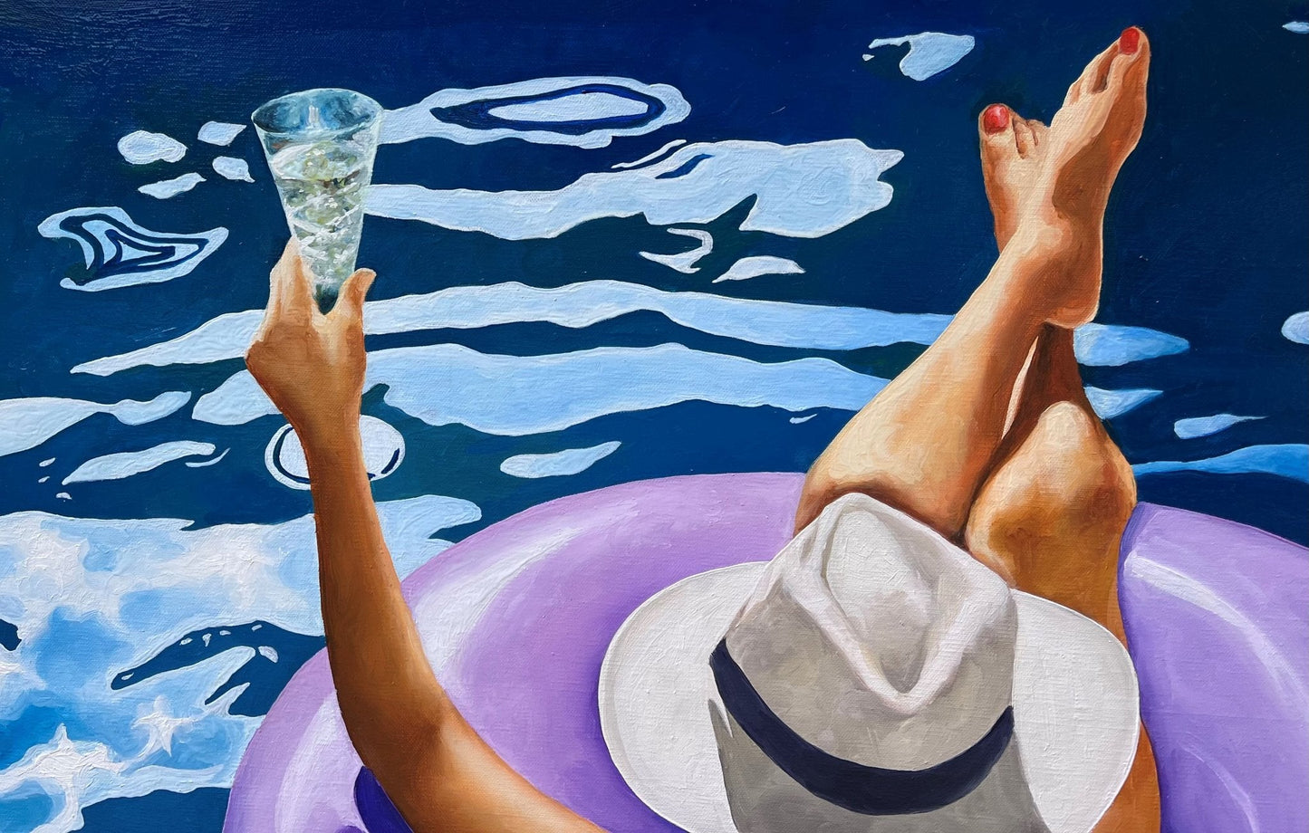 Kiss the Sky - Original Art - Gold Coast Gallery Of ArtTrisha Lambi