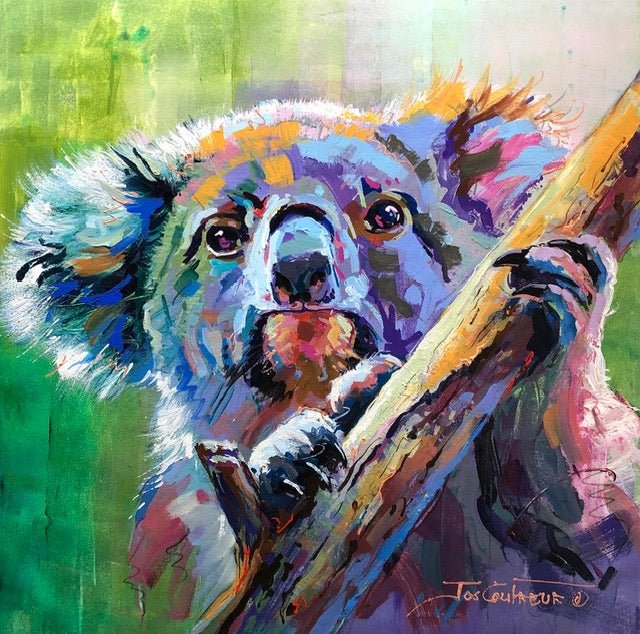 Koala 20 - Original Art - Gold Coast Gallery Of ArtJos Coufreur