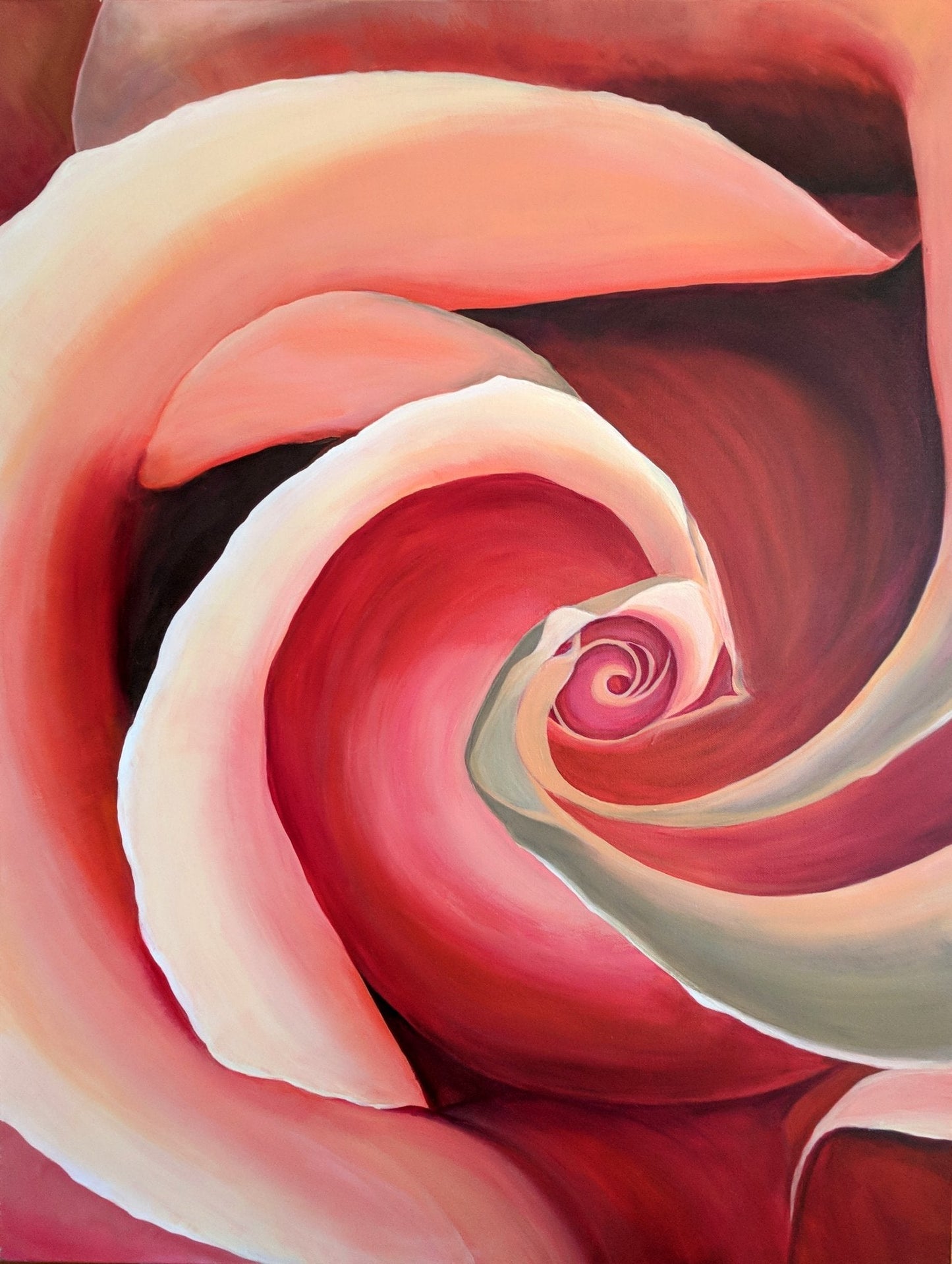 Labyrinth in pink - Original Art - Gold Coast Gallery Of ArtYvonne Wells