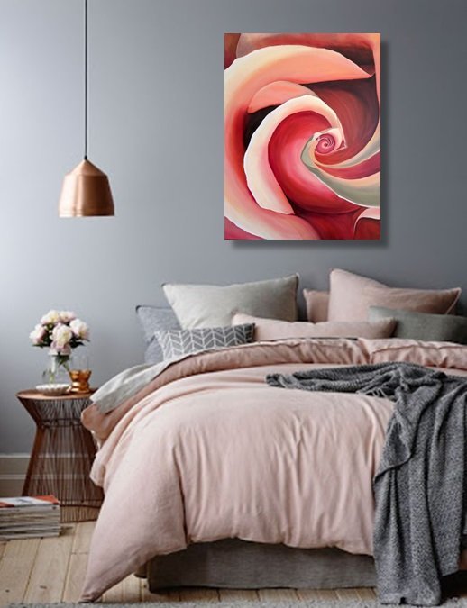 Labyrinth in pink - Original Art - Gold Coast Gallery Of ArtYvonne Wells