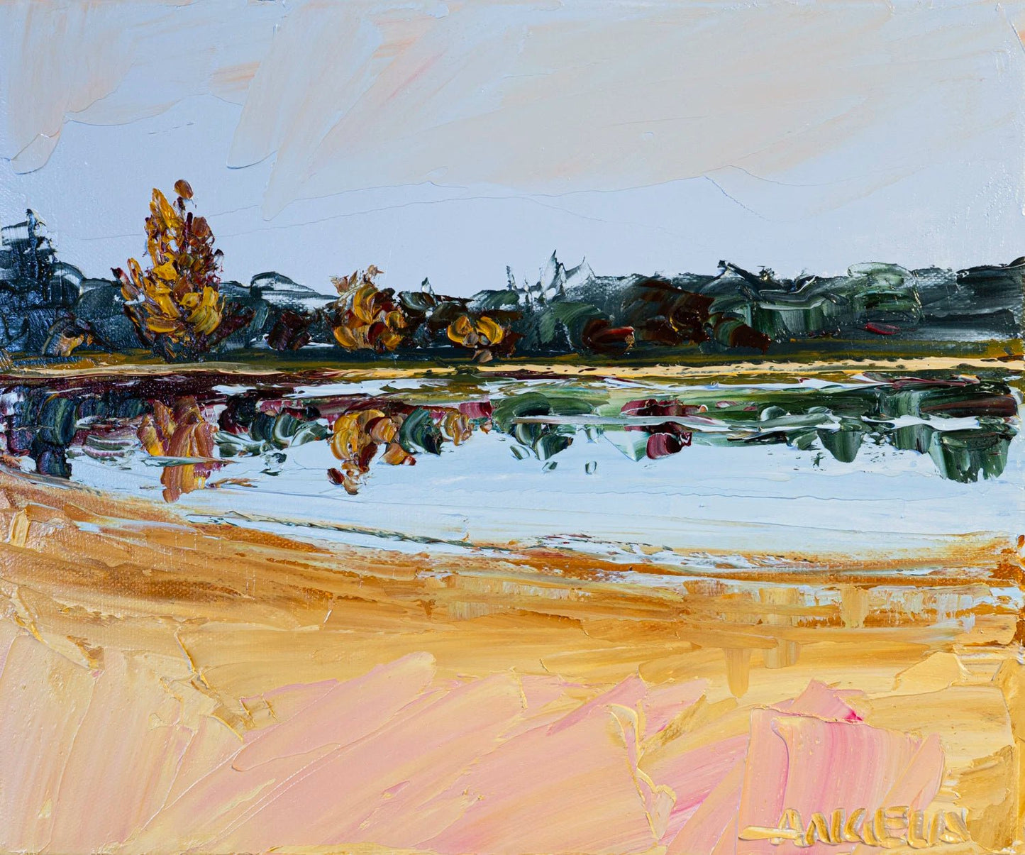 Lake Canobolas 3 - Original Art - Gold Coast Gallery Of ArtAngela Hawkey