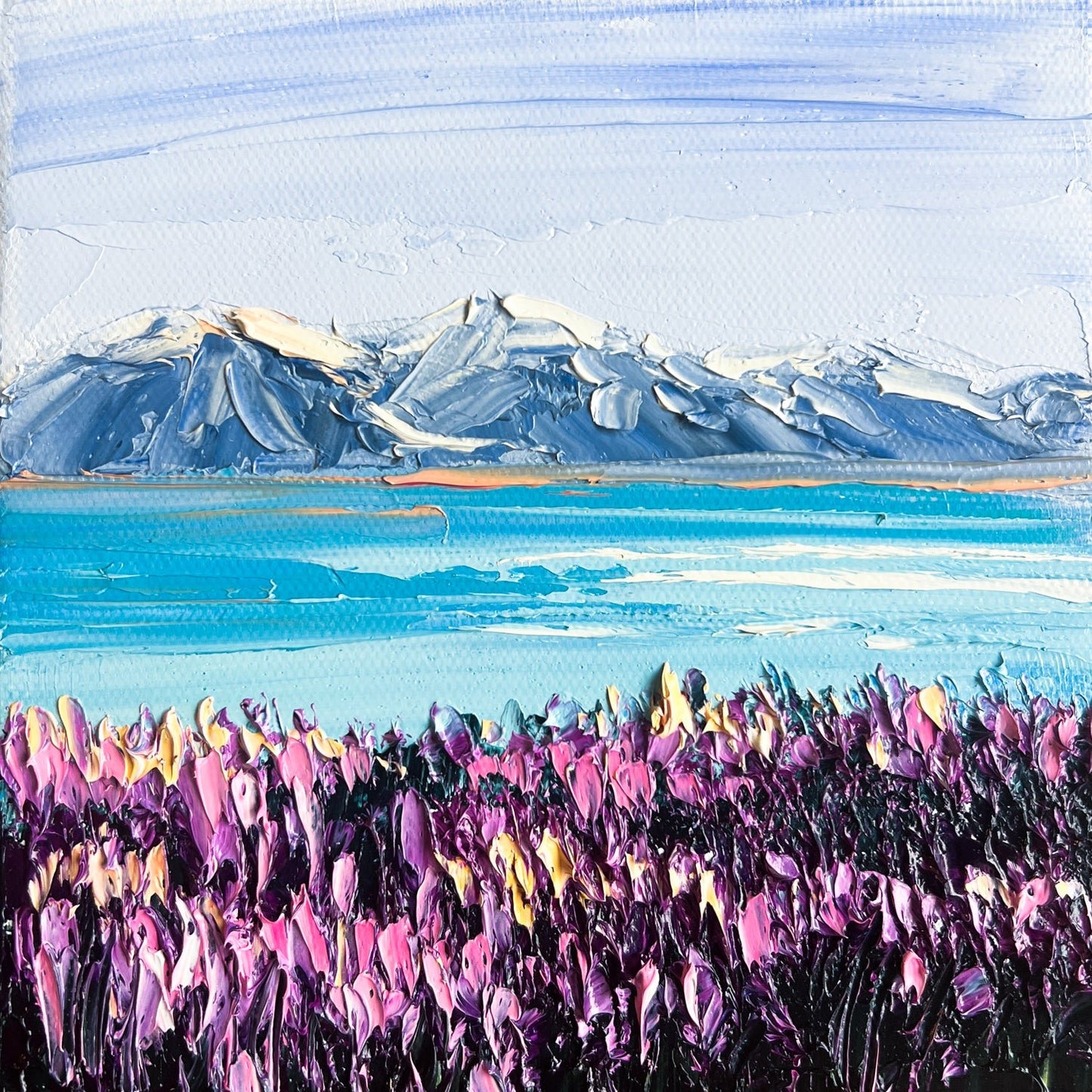 Lake Tekapo - Mini - Gold Coast Gallery Of ArtAngela Hawkey