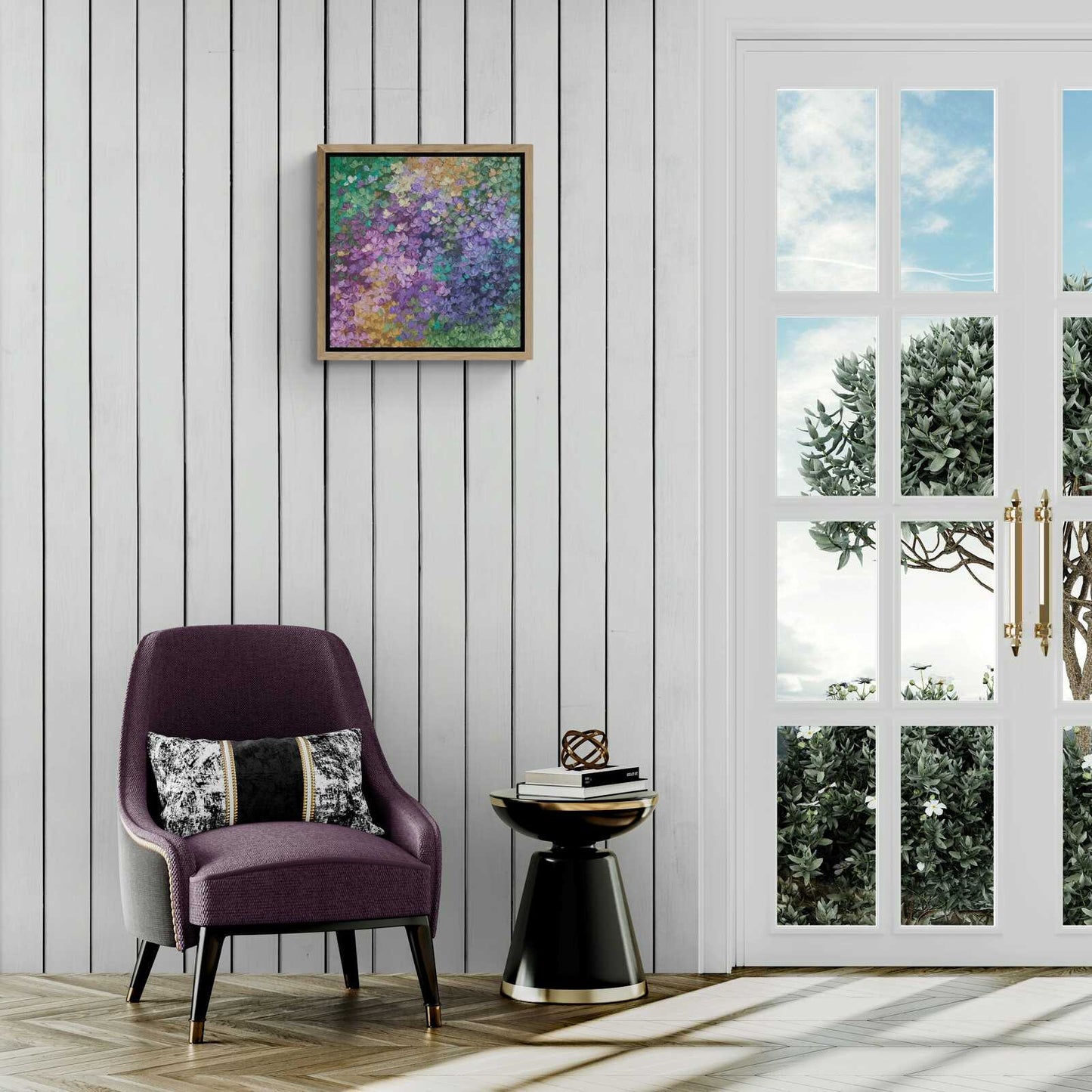 Late Evening Hydrangea - Original Art - Gold Coast Gallery Of ArtBelinda Nadwie