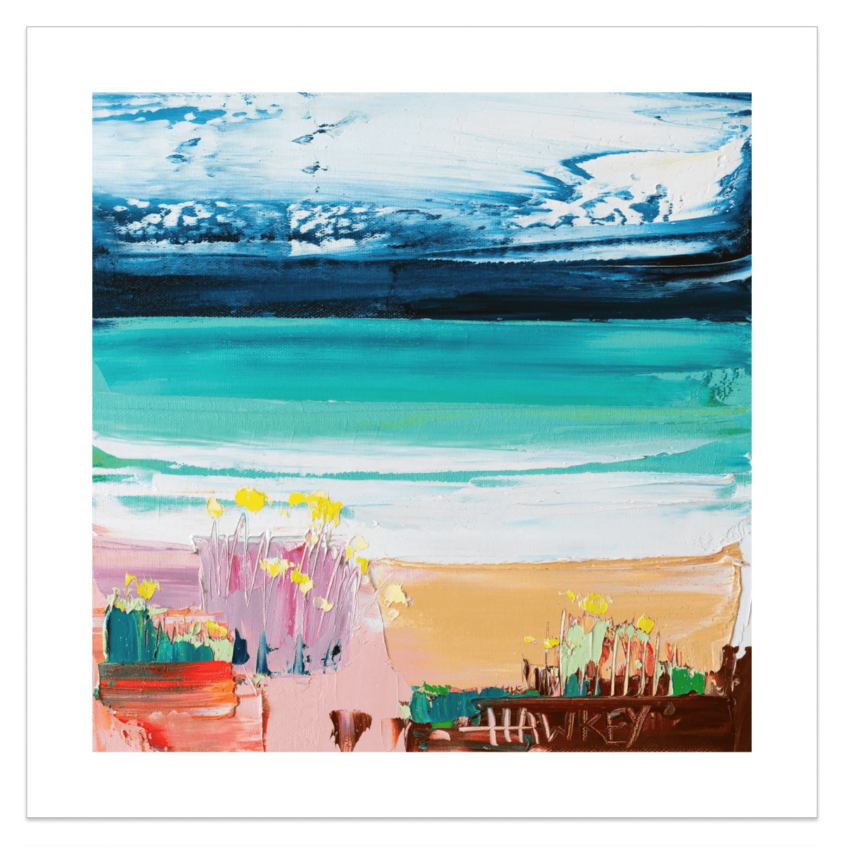Lilac Shore - Fine Art Print - Gold Coast Gallery Of ArtAngela Hawkey