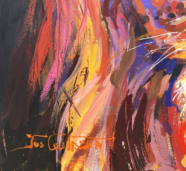 Lion 4 - Original Art - Gold Coast Gallery Of ArtJos Coufreur