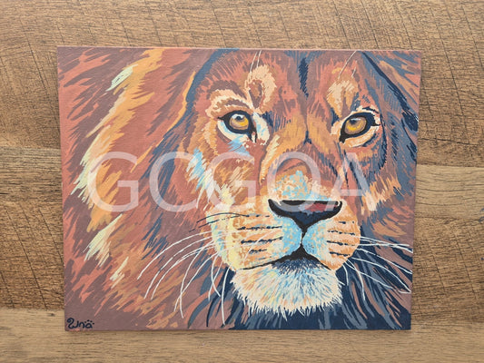 Lion's Gaze - Gold Coast Gallery Of ArtRenae Hall