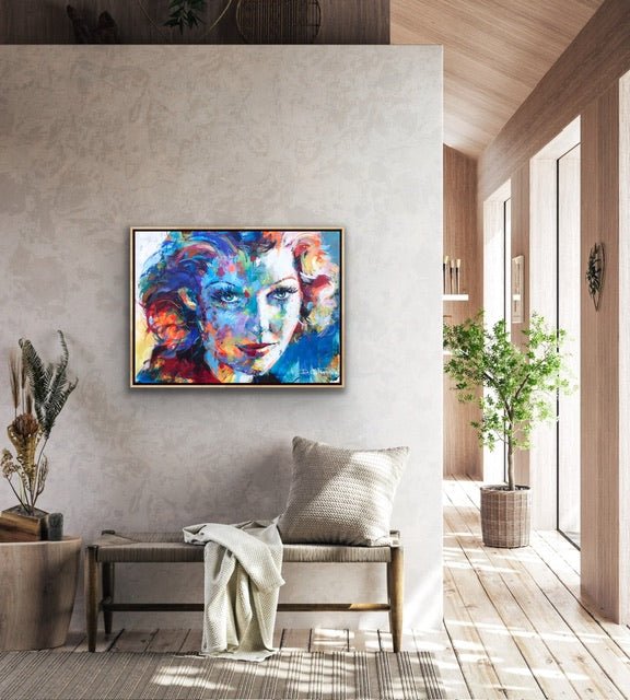 Loretta Young Movie Star - Original Art - Gold Coast Gallery Of ArtJos Coufreur