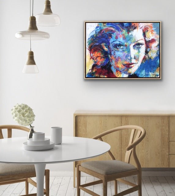 Loretta Young Movie Star - Original Art - Gold Coast Gallery Of ArtJos Coufreur