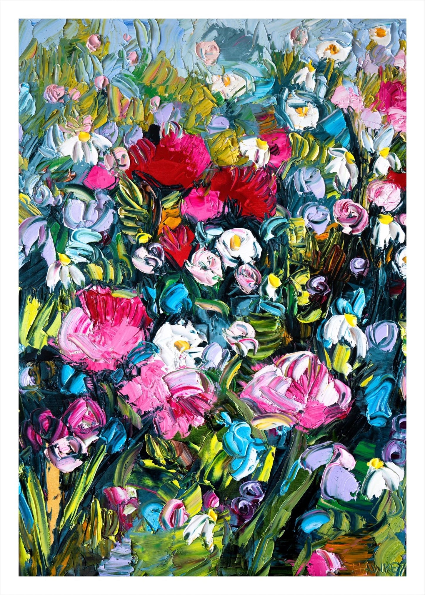 Love and Chaos 2 - Fine Art Print - Gold Coast Gallery Of ArtAngela Hawkey