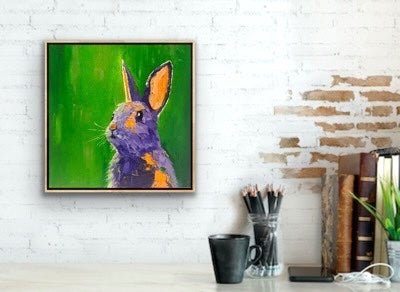 Luna the Rabbit - Gold Coast Gallery Of ArtHilly Coufreur