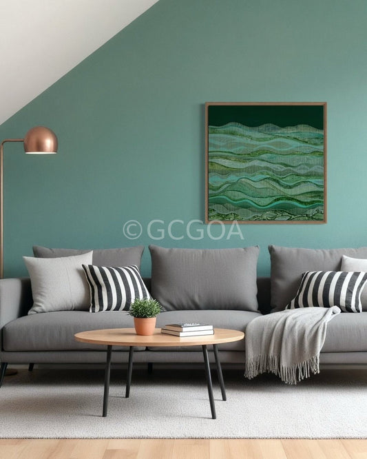Lush Greenery - Original Art - Gold Coast Gallery Of ArtDebra Duffy