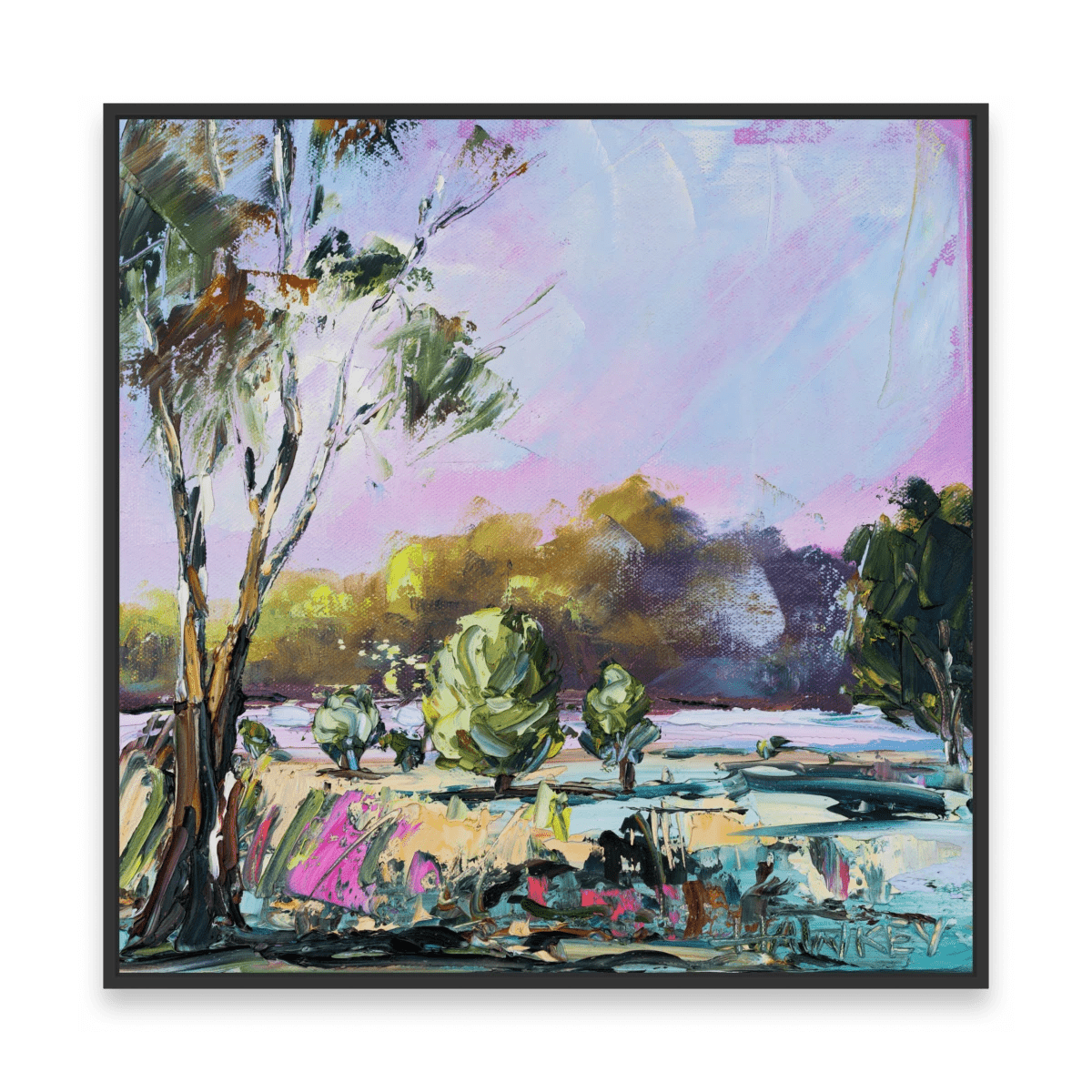 Magenta Mist - Fine Art Print - Gold Coast Gallery Of ArtAngela Hawkey