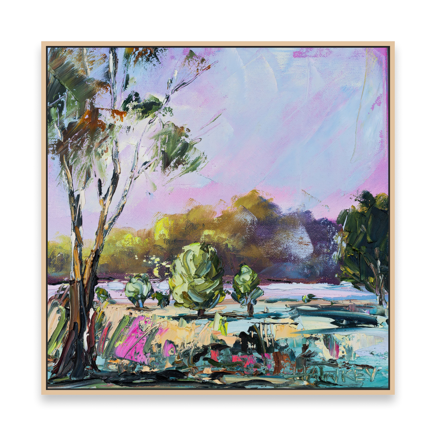 Magenta Mist - Fine Art Print - Gold Coast Gallery Of ArtAngela Hawkey