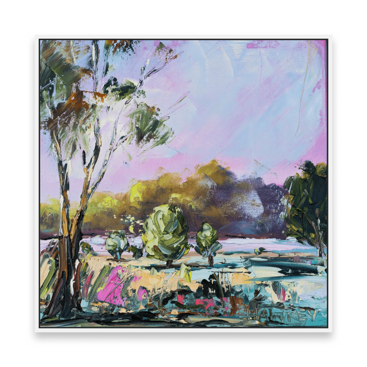 Magenta Mist - Fine Art Print - Gold Coast Gallery Of ArtAngela Hawkey