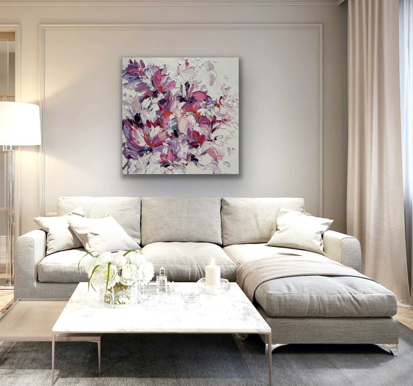 Magnolia No 26 - Original Art - Gold Coast Gallery Of ArtLiliana Gigovic