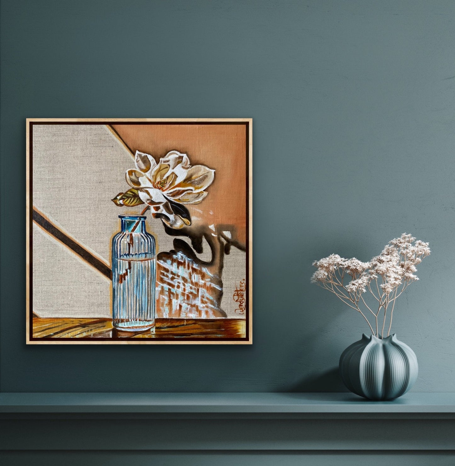 Magnolia Reflections - Original - Gold Coast Gallery Of ArtWendy Peters