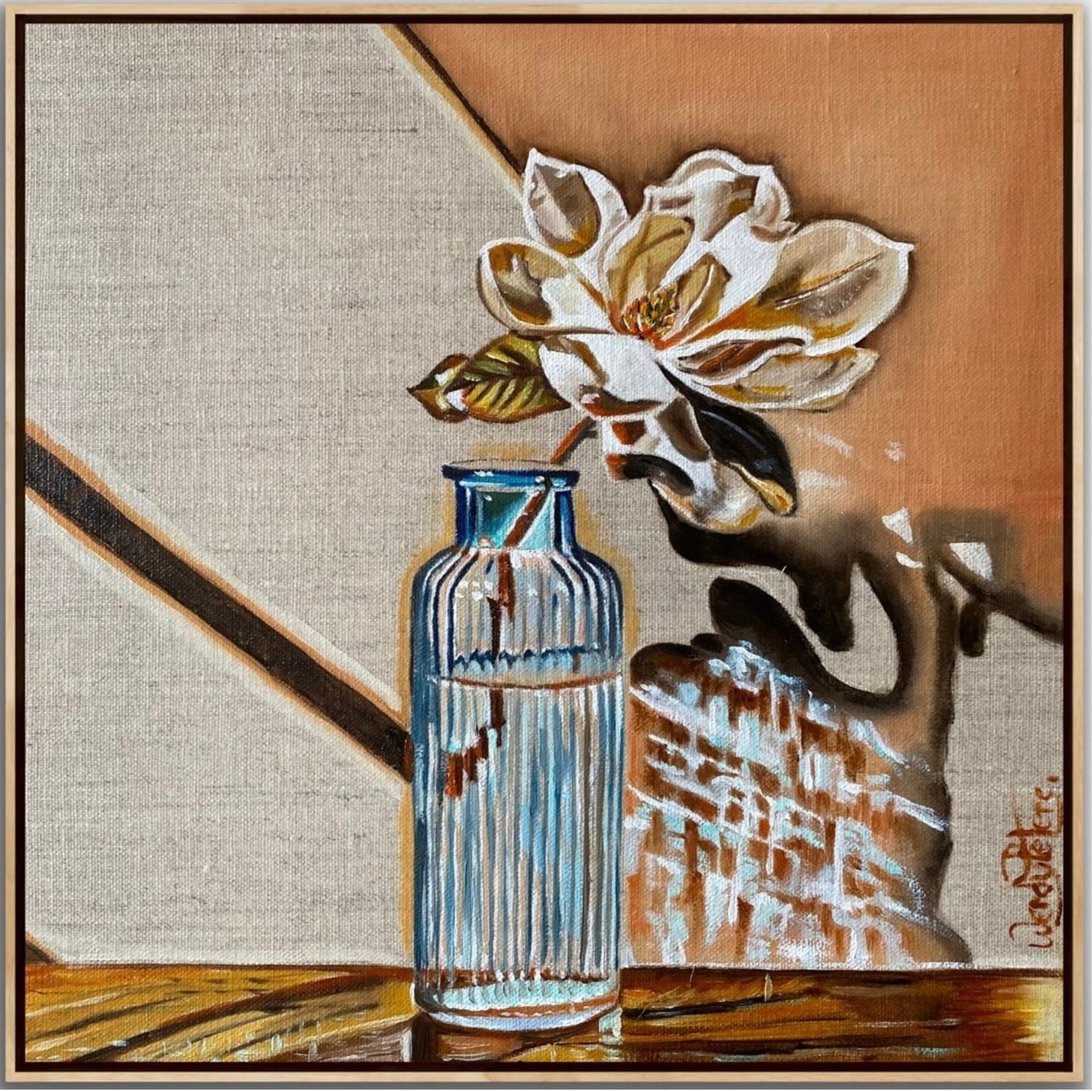 Magnolia Reflections - Original - Gold Coast Gallery Of ArtWendy Peters