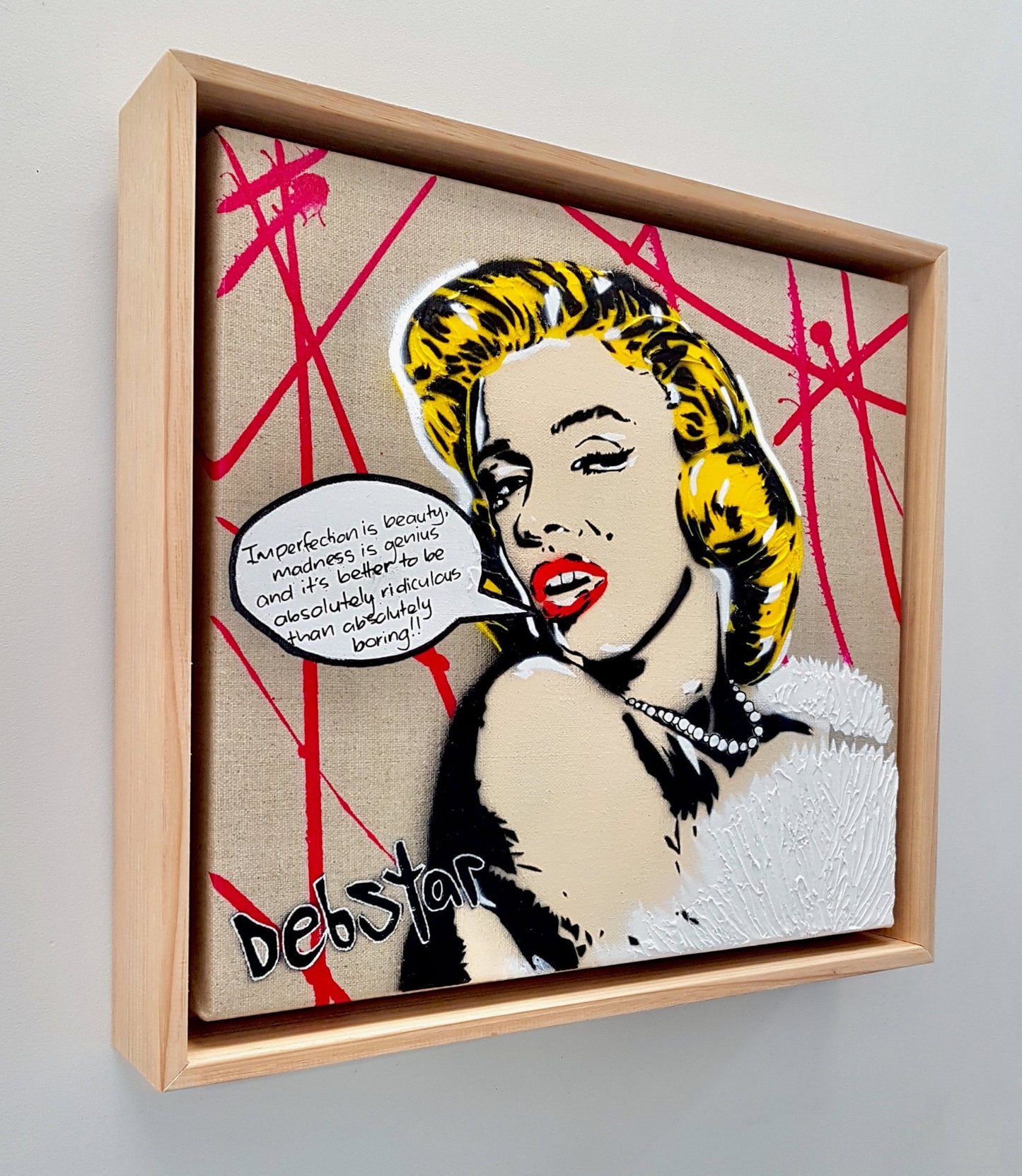 Marilyn Monroe - Life Tips 1 - Gold Coast Gallery Of ArtDeborah Lang