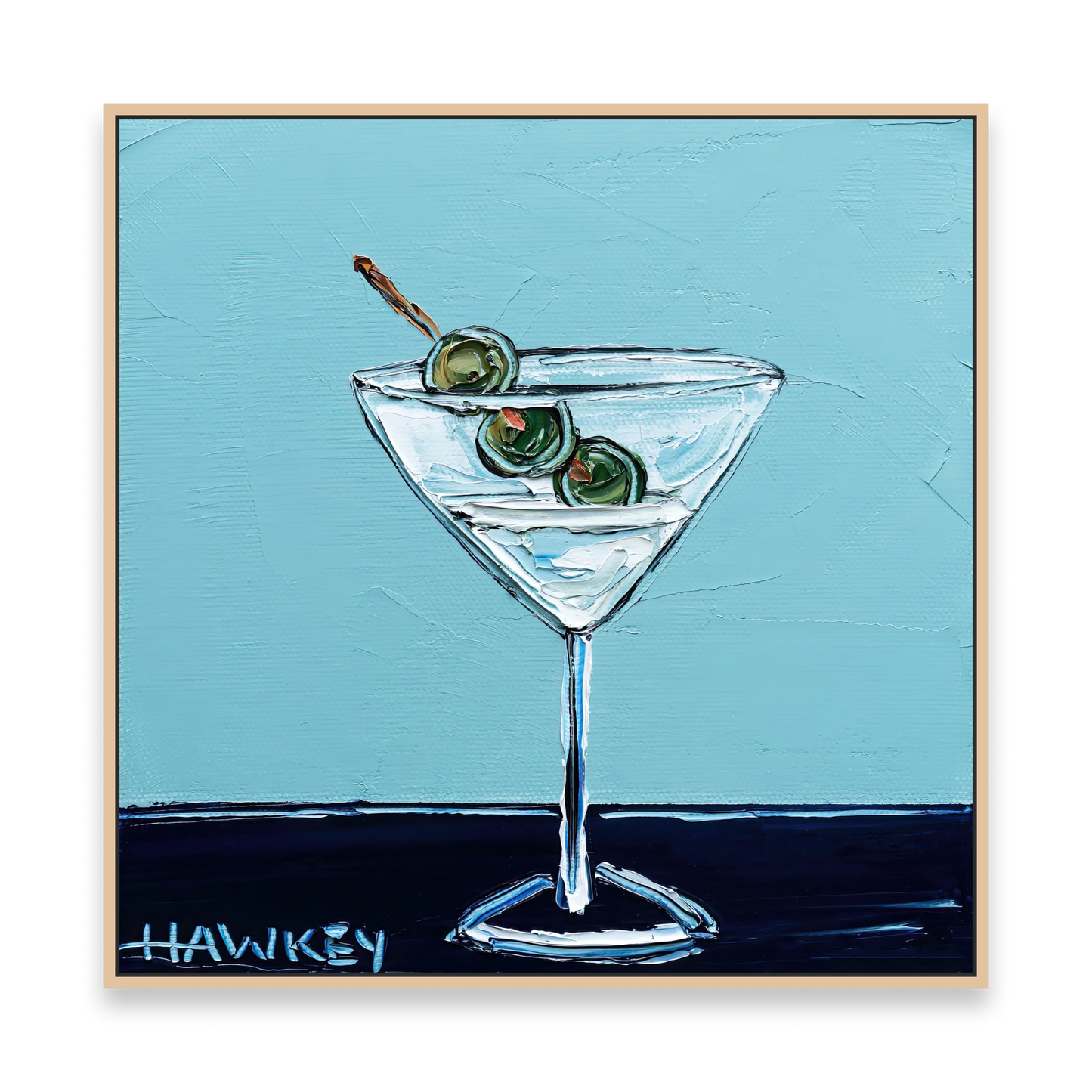Martini 2 - Fine Art Print - Gold Coast Gallery Of ArtAngela Hawkey