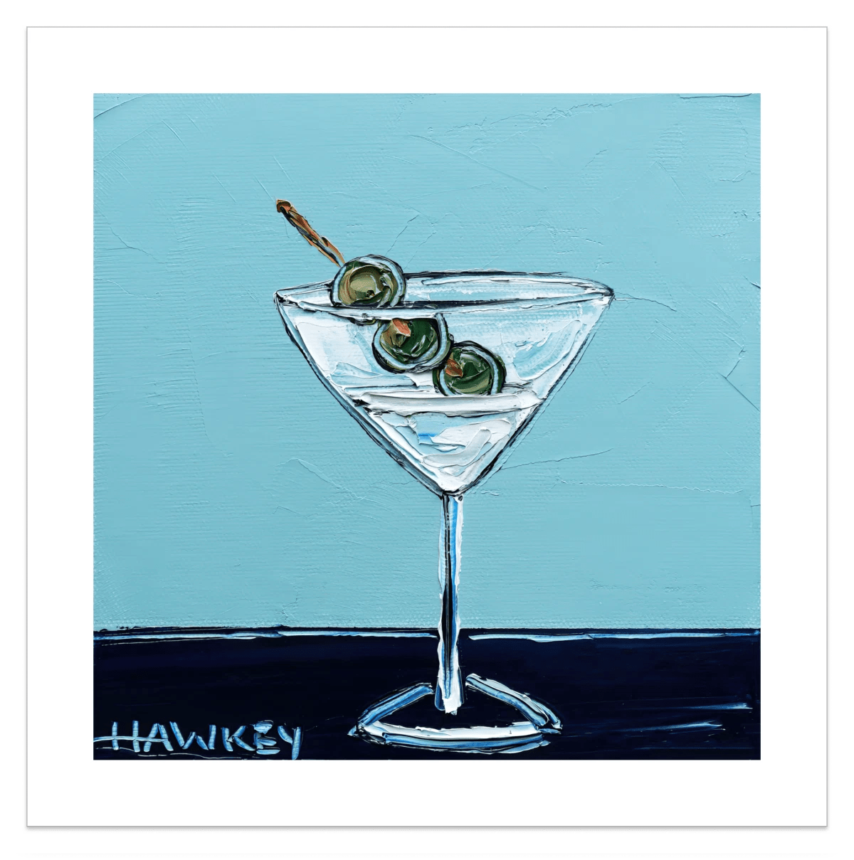 Martini 2 - Fine Art Print - Gold Coast Gallery Of ArtAngela Hawkey