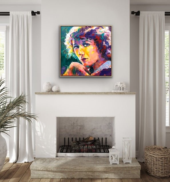 Mary Pickford Movie Star - Original Art - Gold Coast Gallery Of ArtJos Coufreur
