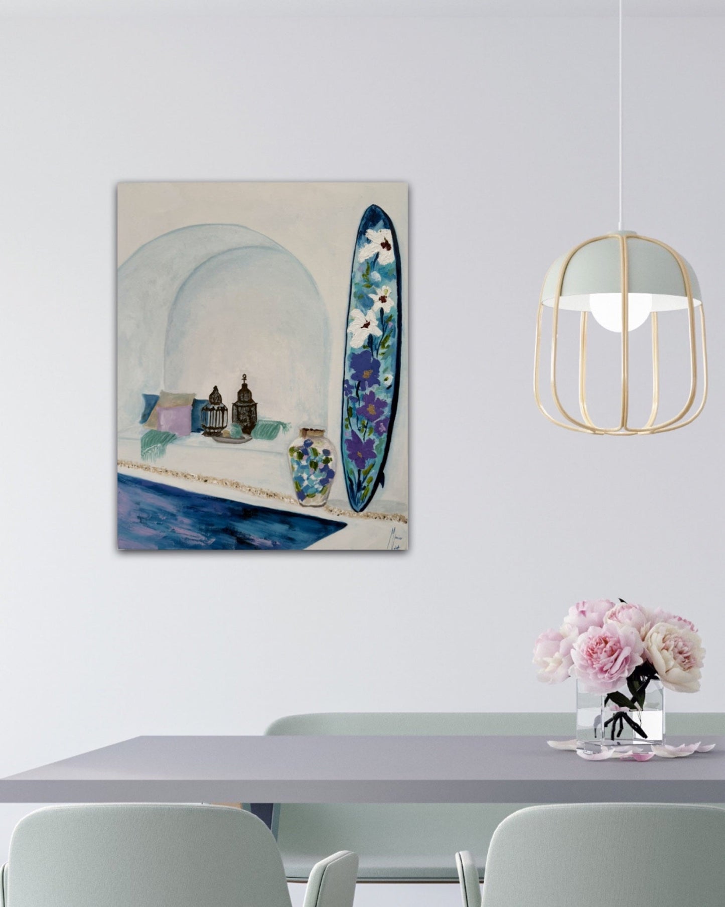 Mediterranean Blooms - Gold Coast Gallery Of ArtMonica Maleck