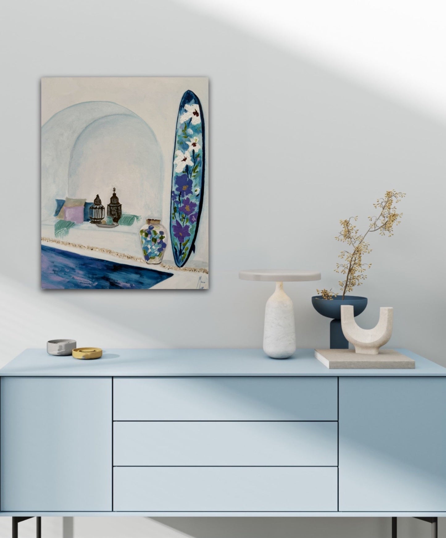Mediterranean Blooms - Gold Coast Gallery Of ArtMonica Maleck