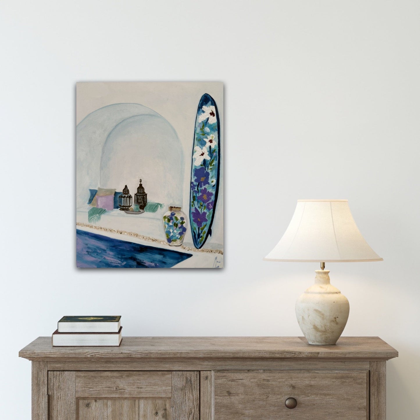Mediterranean Blooms - Gold Coast Gallery Of ArtMonica Maleck