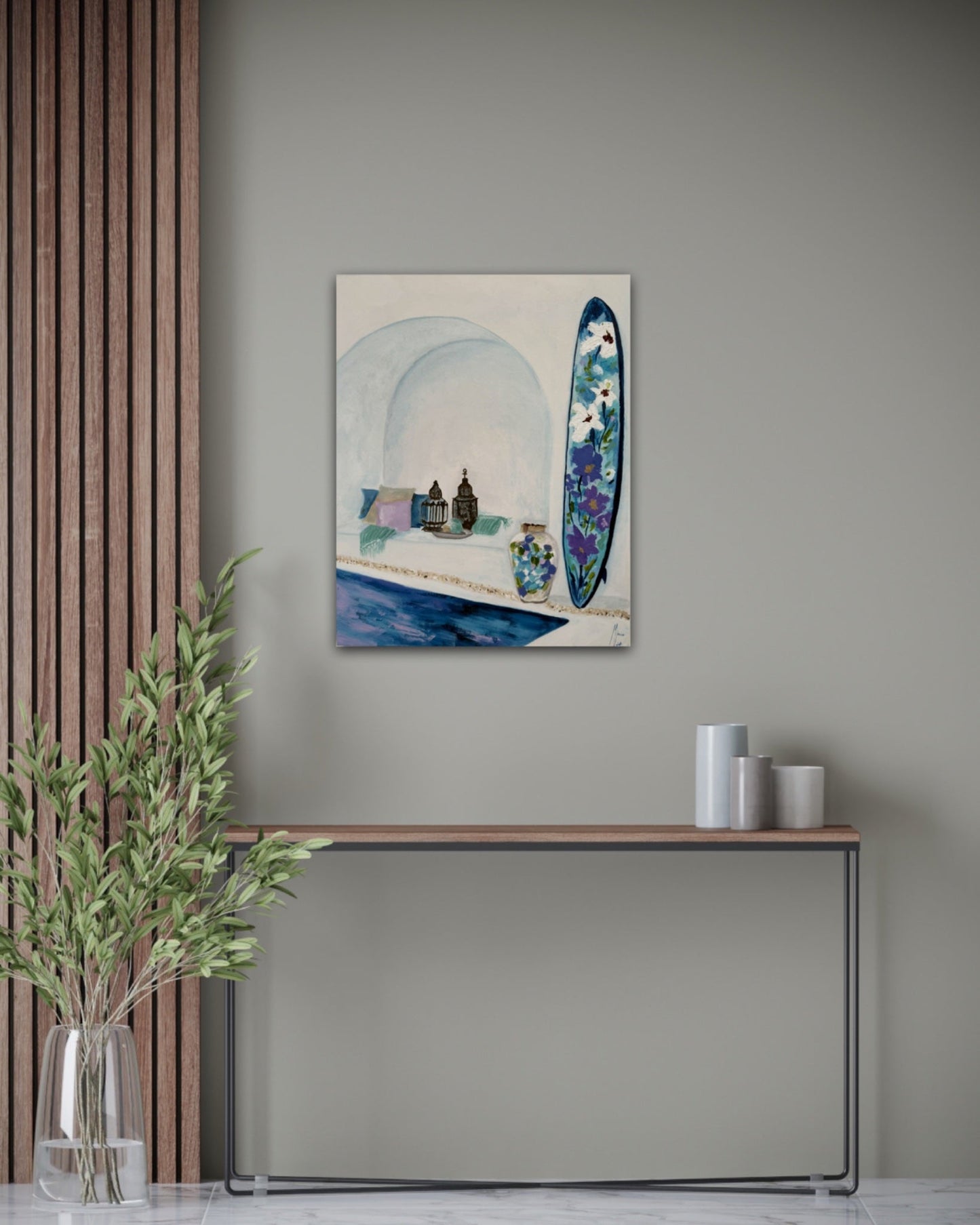 Mediterranean Blooms - Gold Coast Gallery Of ArtMonica Maleck