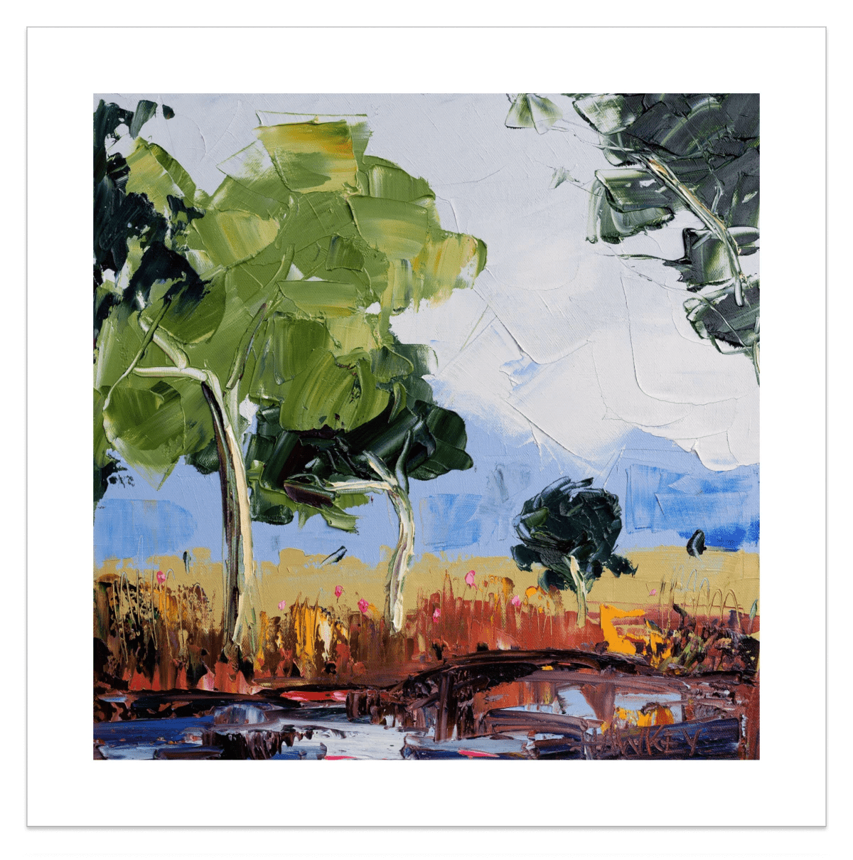 Meeting Place - Fine Art Print - Gold Coast Gallery Of ArtAngela Hawkey