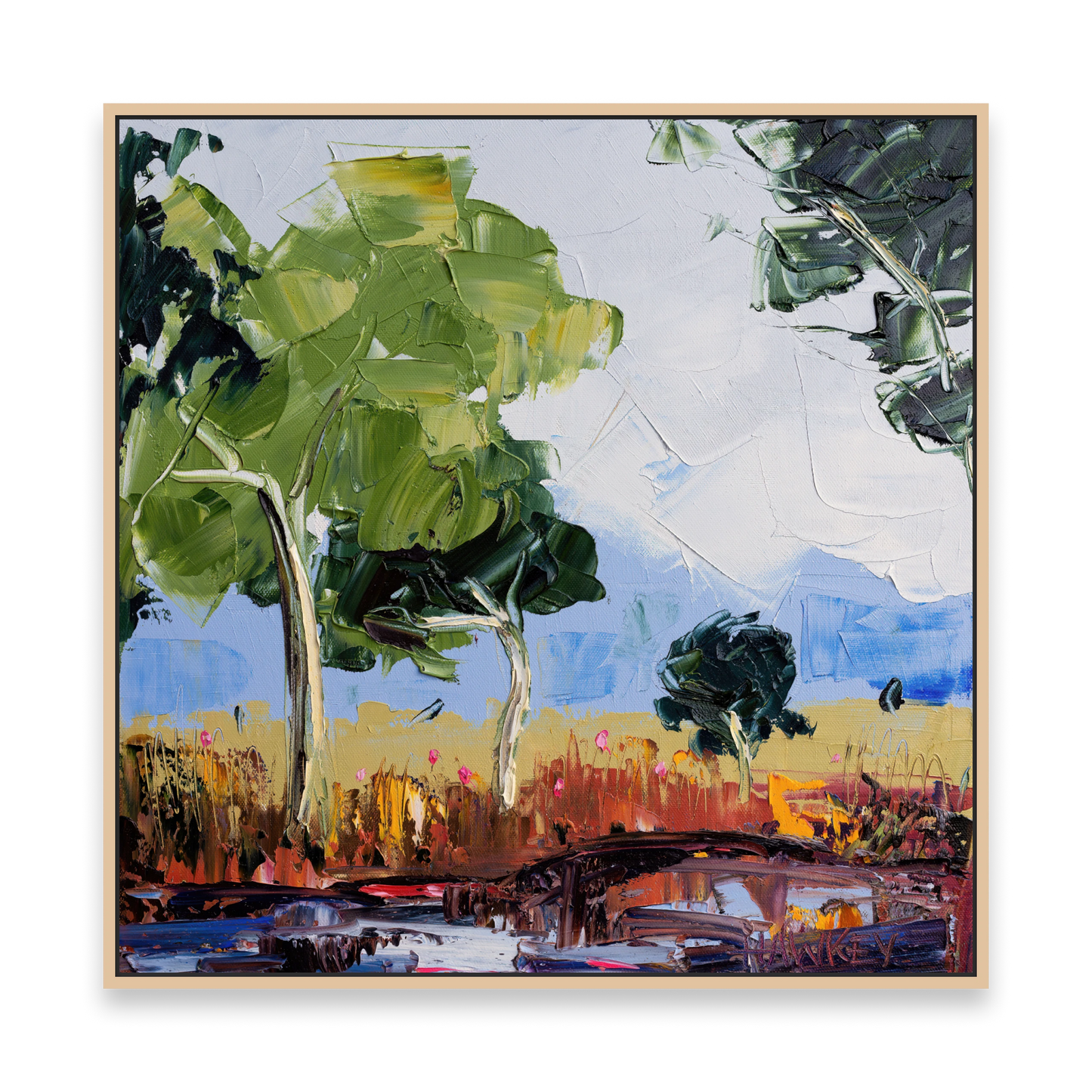 Meeting Place - Fine Art Print - Gold Coast Gallery Of ArtAngela Hawkey
