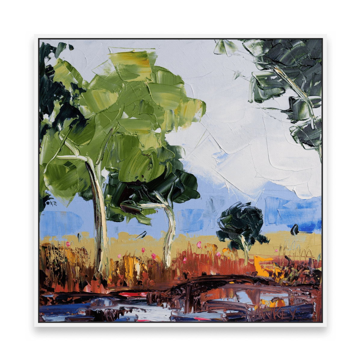 Meeting Place - Fine Art Print - Gold Coast Gallery Of ArtAngela Hawkey