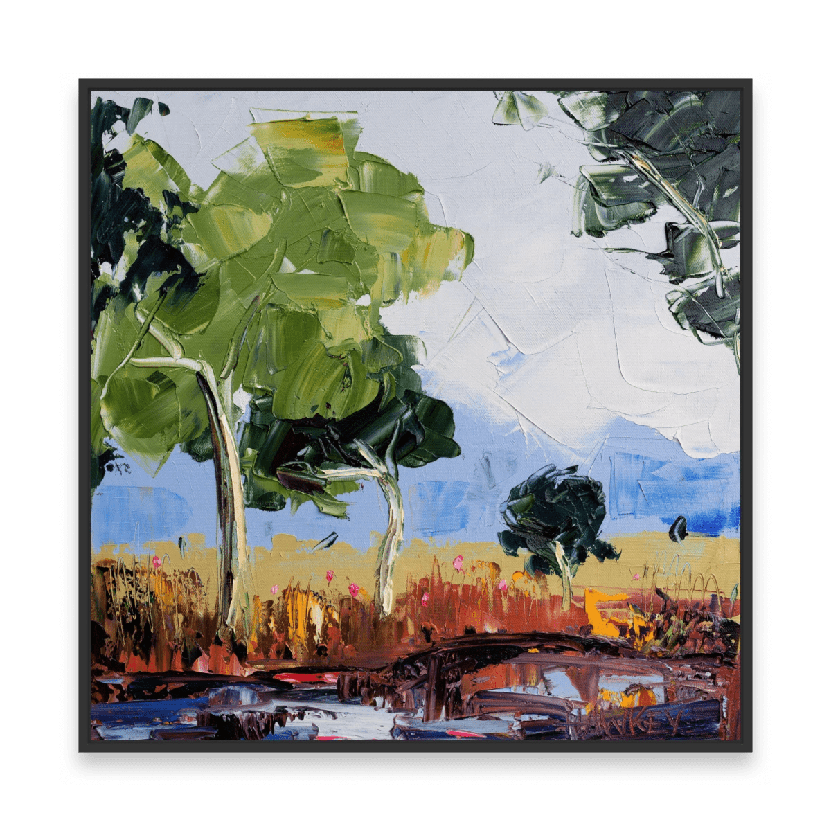 Meeting Place - Fine Art Print - Gold Coast Gallery Of ArtAngela Hawkey