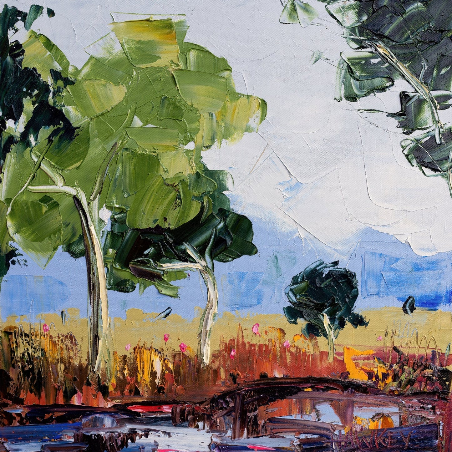 Meeting Place - Fine Art Print - Gold Coast Gallery Of ArtAngela Hawkey