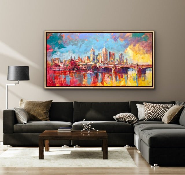 Melbourne 4 - Original Art - Gold Coast Gallery Of ArtJos Coufreur