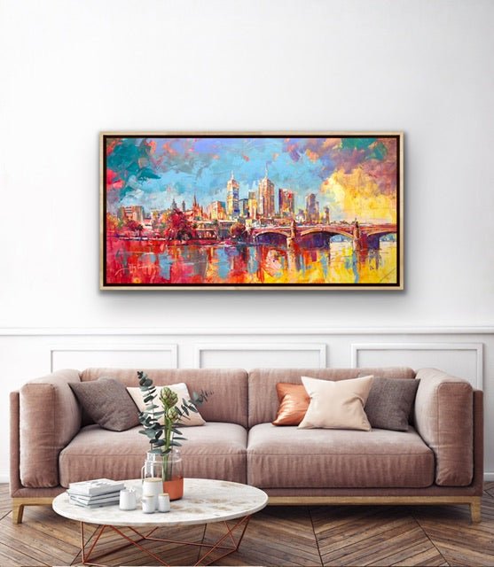 Melbourne 4 - Original Art - Gold Coast Gallery Of ArtJos Coufreur