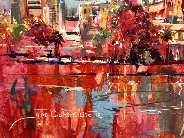 Melbourne 4 - Original Art - Gold Coast Gallery Of ArtJos Coufreur