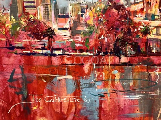 Melbourne 4 - Original Art - Gold Coast Gallery Of ArtJos Coufreur
