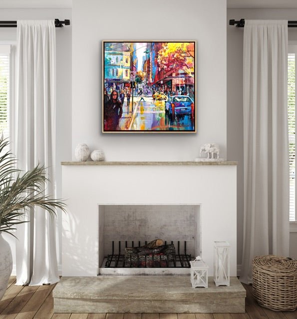 Melbourne 5 - Original Art - Gold Coast Gallery Of ArtJos Coufreur