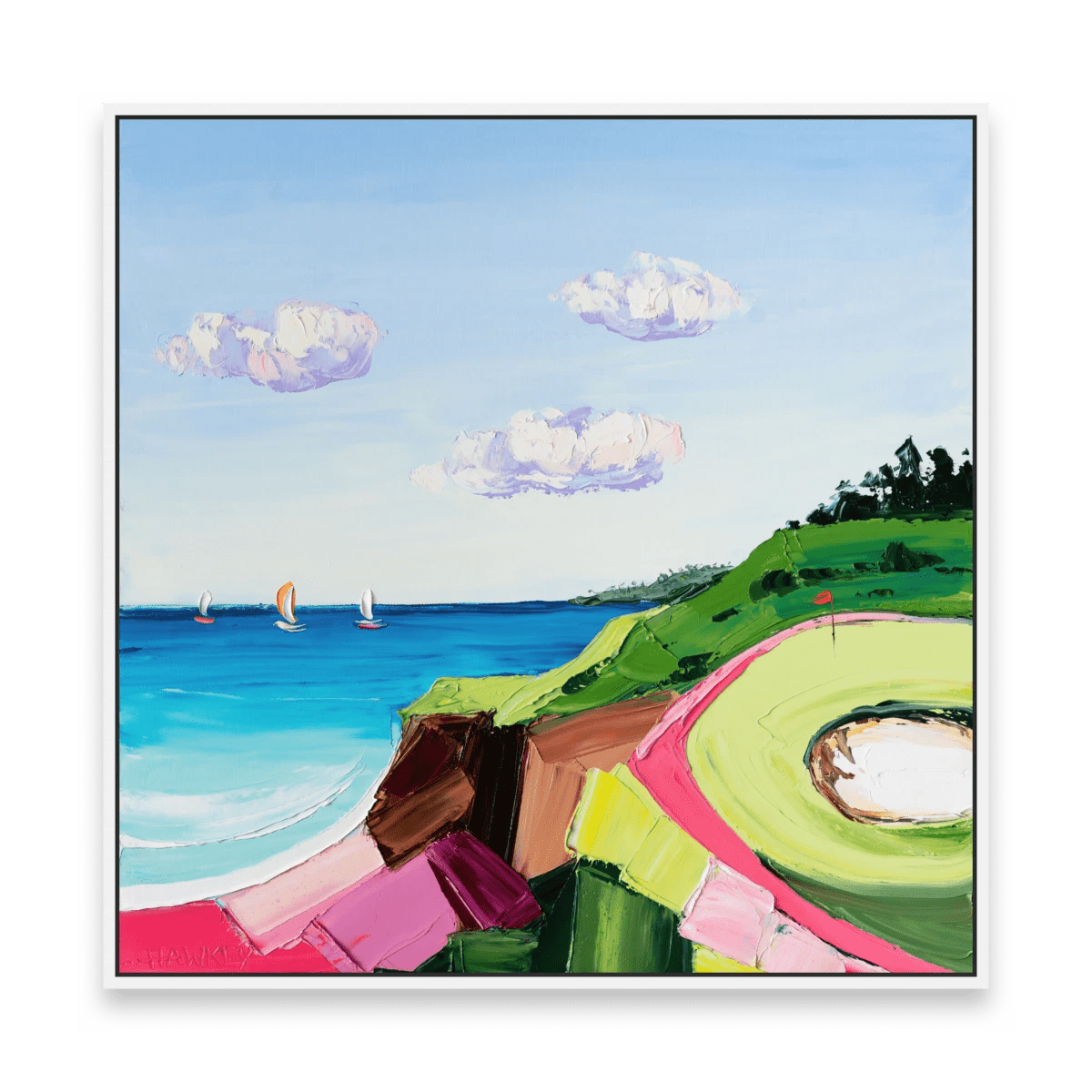 Mid Ocean Club - Fine Art Print - Gold Coast Gallery Of ArtAngela Hawkey