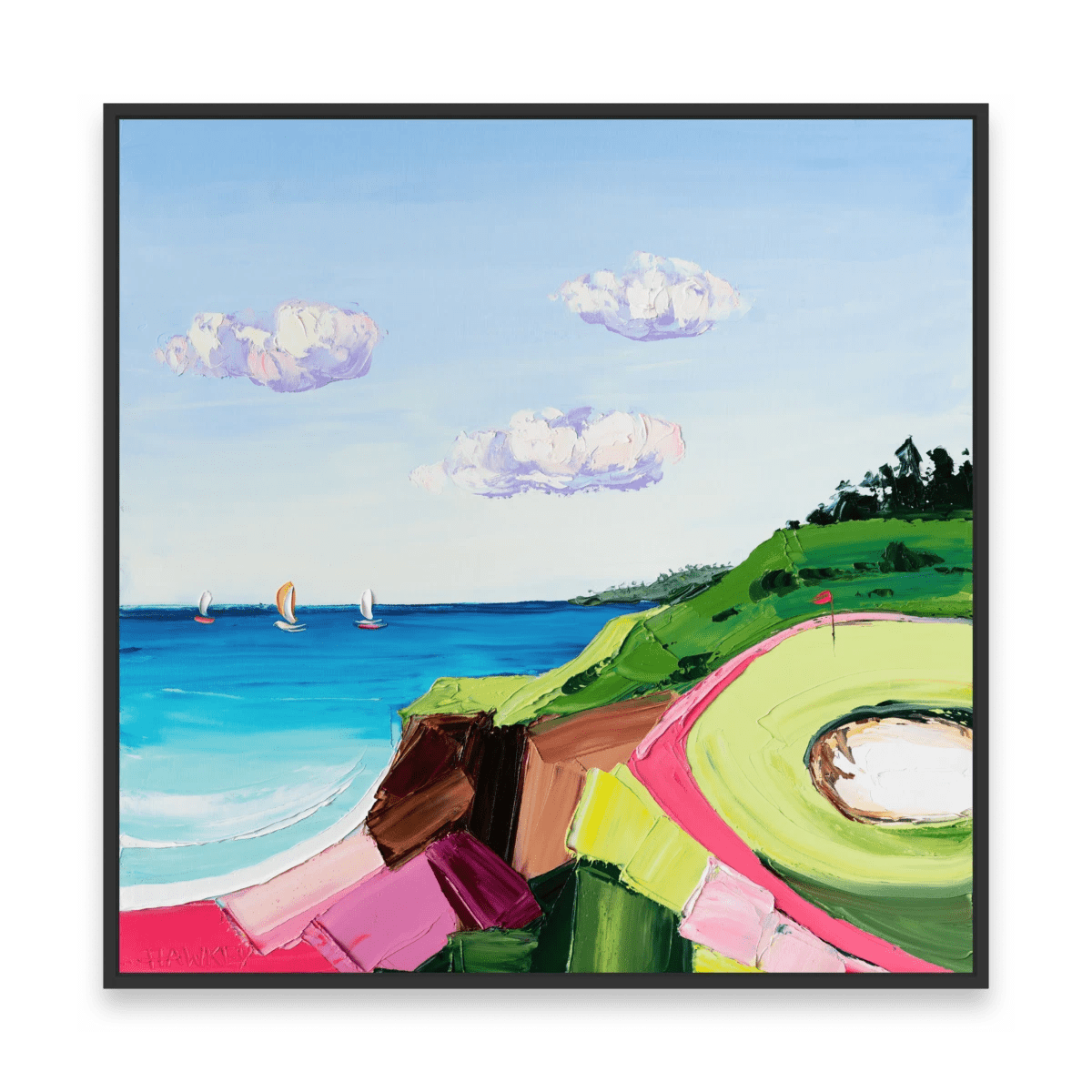 Mid Ocean Club - Fine Art Print - Gold Coast Gallery Of ArtAngela Hawkey