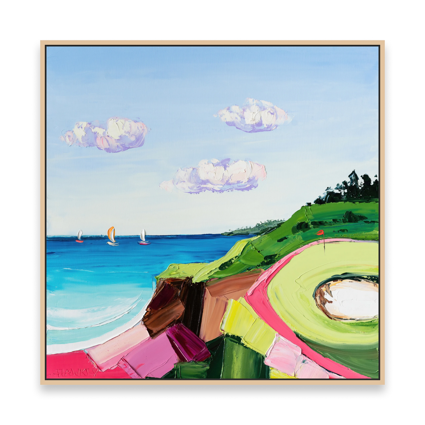 Mid Ocean Club - Fine Art Print - Gold Coast Gallery Of ArtAngela Hawkey