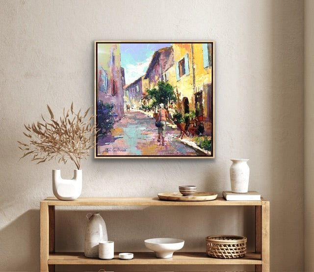 Mirmande, France - Original Art - Gold Coast Gallery Of ArtJos Coufreur