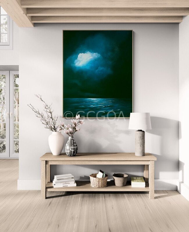 Moon Shadows - Original Art - Gold Coast Gallery Of ArtLucinda Leveille