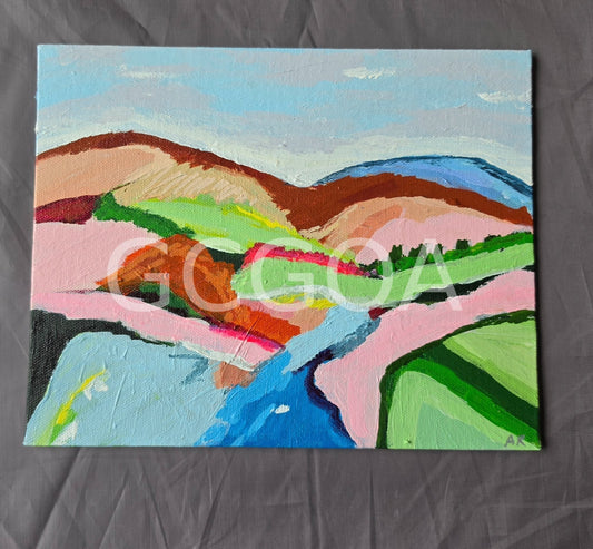 Morning Walk- Original Art - Gold Coast Gallery Of ArtAlpana Rai